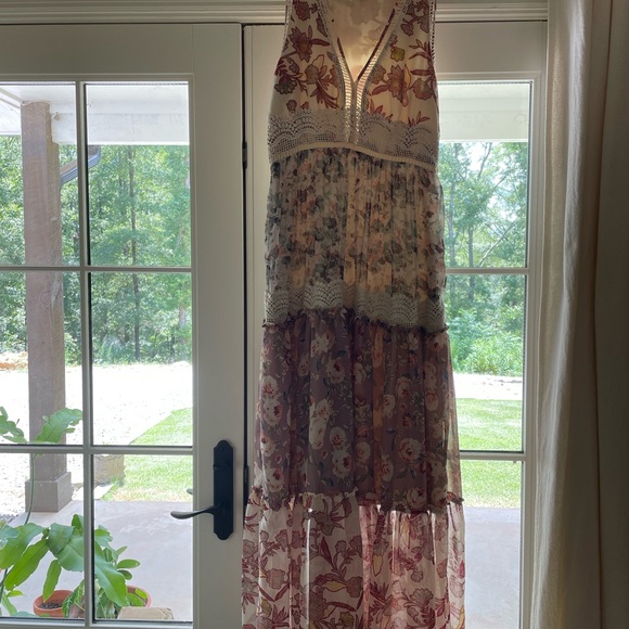Ranna Gill Multicolor Floral Maxi Dress - Picture 4 of 7